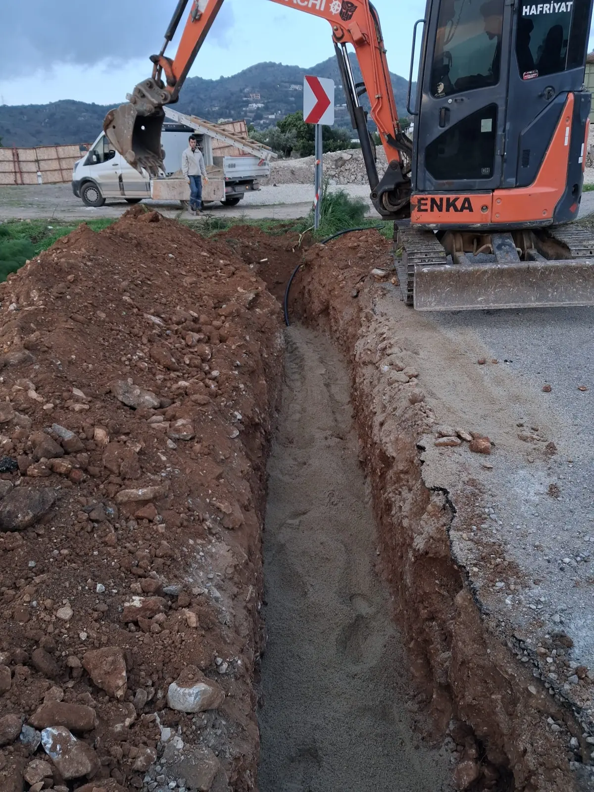 Elektrik kablo altyapısı ve kanal &ccedil;alışmaları
