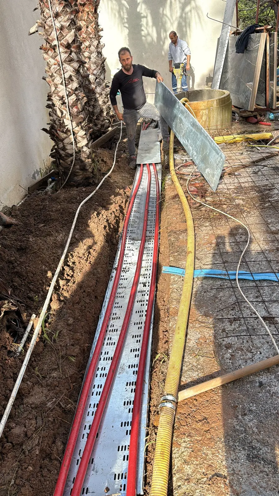 Elektrik kablo altyapısı ve kanal &ccedil;alışmaları
