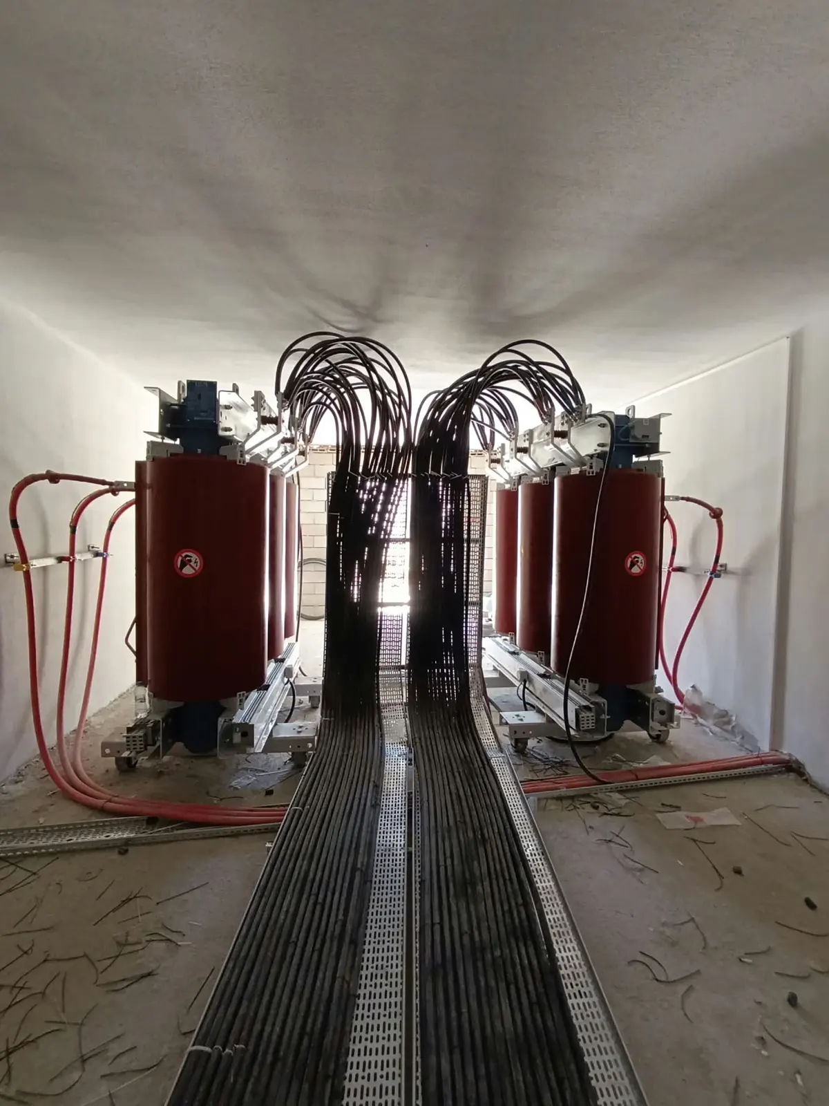 Trafo merkezi montajı ve g&uuml;&ccedil; artırımı
