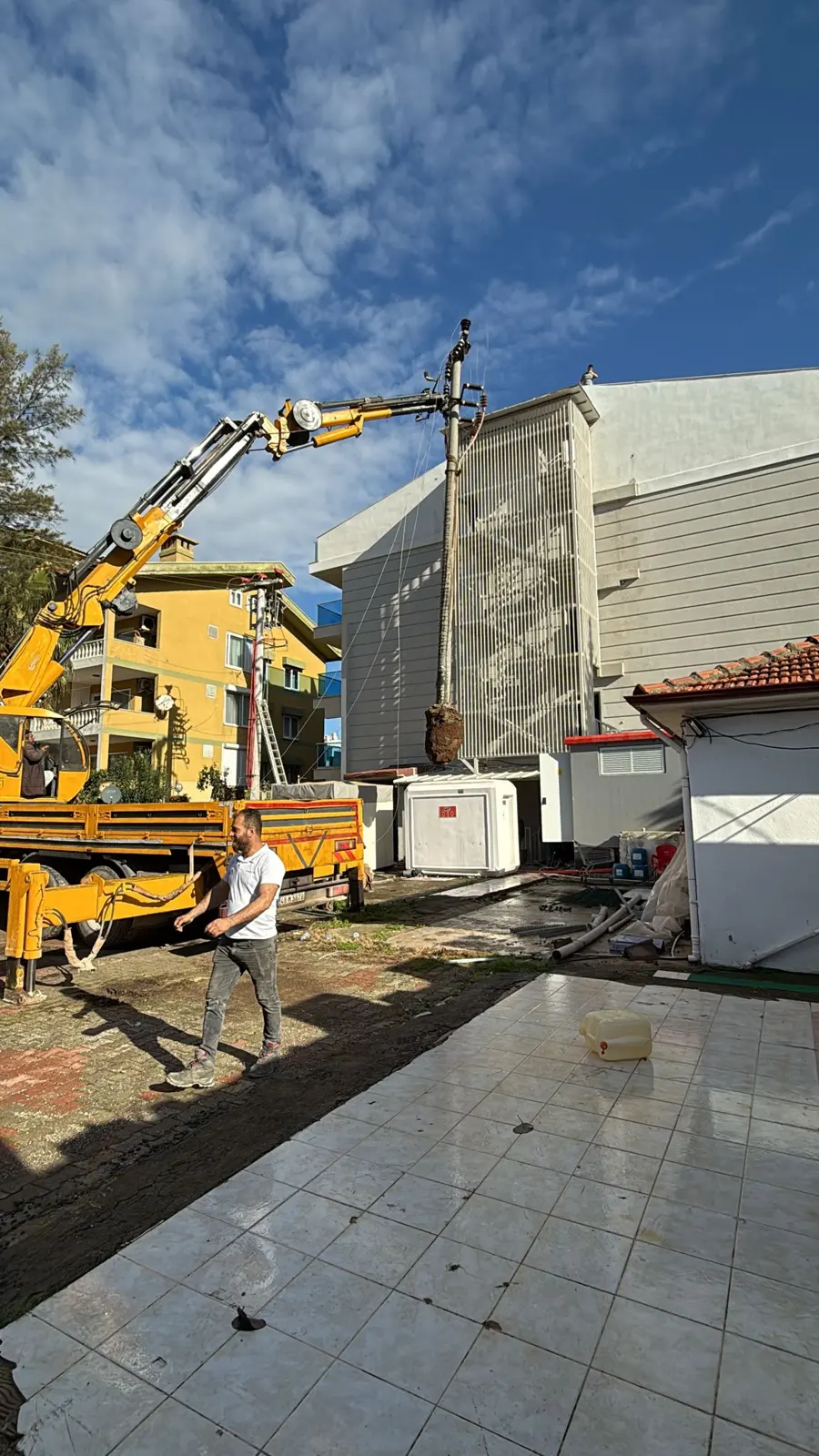 Trafo merkezi montajı ve g&uuml;&ccedil; artırımı
