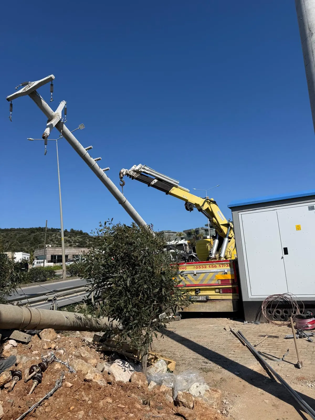 Trafo merkezi montajı ve g&uuml;&ccedil; artırımı